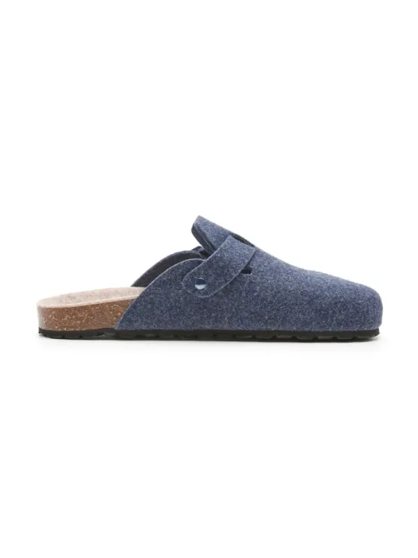 babunkers Pantoletten HOME FANTASY in blau>Herren Hausschuhe