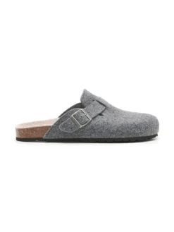 babunkers Pantoletten HOME FANTASY in grau>Herren Hausschuhe