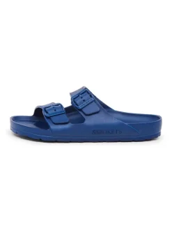 SABOKETS Pantoletten in Blau Outlet