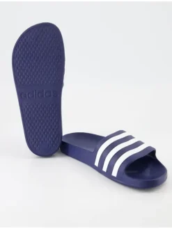 adidas Pantoletten in Blau><noscript><img width=
