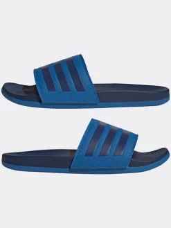 adidas Pantoletten in Blau/ Dunkelblau>Damen Clogs & Pantoletten|Hausschuhe