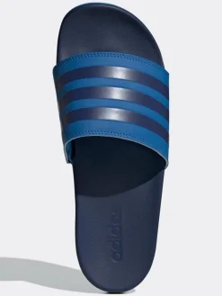 adidas Pantoletten in Blau/ Dunkelblau>Damen Clogs & Pantoletten|Hausschuhe