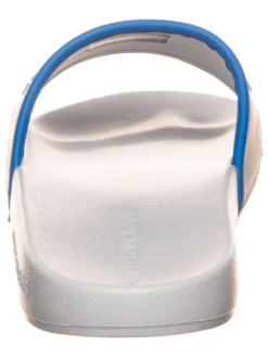 Calvin Klein Pantoletten in Blau/ Weiß Best
