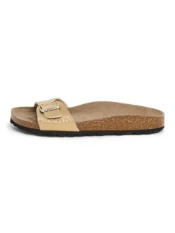 SABOKETS Pantoletten in Gold Discount