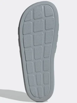 adidas Pantoletten in Grau