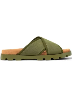 Camper Pantoletten in Grün Sale