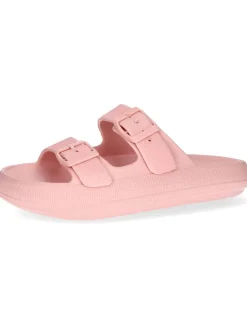 C'M Pantoletten in Rosa Outlet