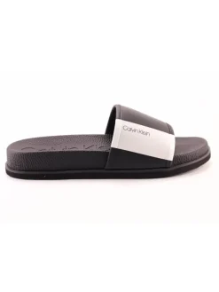 Calvin Klein Pantoletten in Schwarz Discount