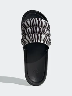 adidas Pantoletten in Schwarz><noscript><img width=