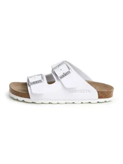 SABOKETS Pantoletten in Weiß>Kinder Clogs & Pantoletten·Pantoletten