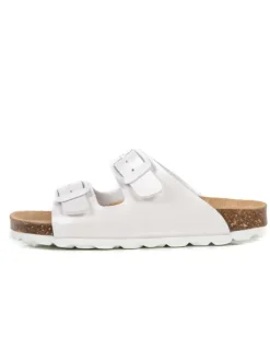 BABUNKERS Family Pantoletten in Weiß>Kinder Clogs & Pantoletten·Pantoletten