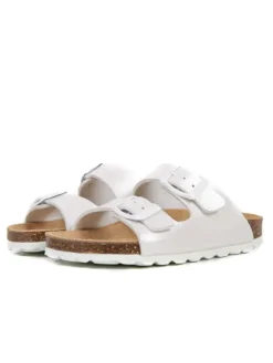 BABUNKERS Family Pantoletten in Weiß>Kinder Clogs & Pantoletten·Pantoletten