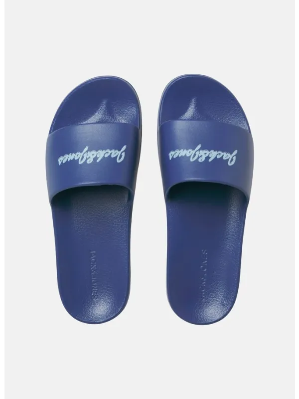Jack & Jones Pantoletten 'Jerry' in blau Hot