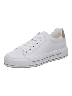 ara Plateau Schnürschuhe in Weiß Discount