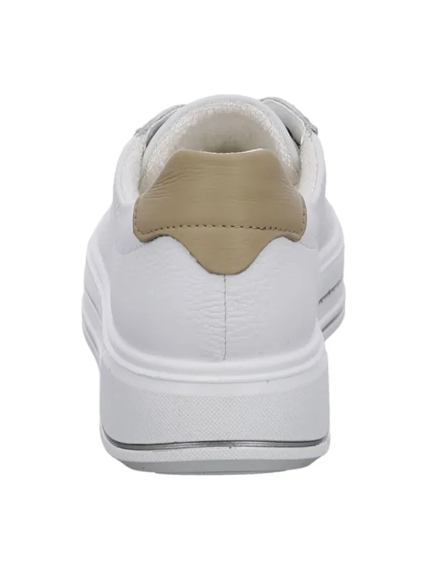 ara Plateau Schnürschuhe in Weiß Discount
