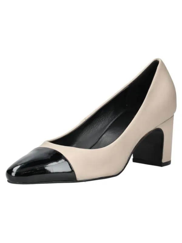 Högl Pumps in Beige/Schwarz Discount