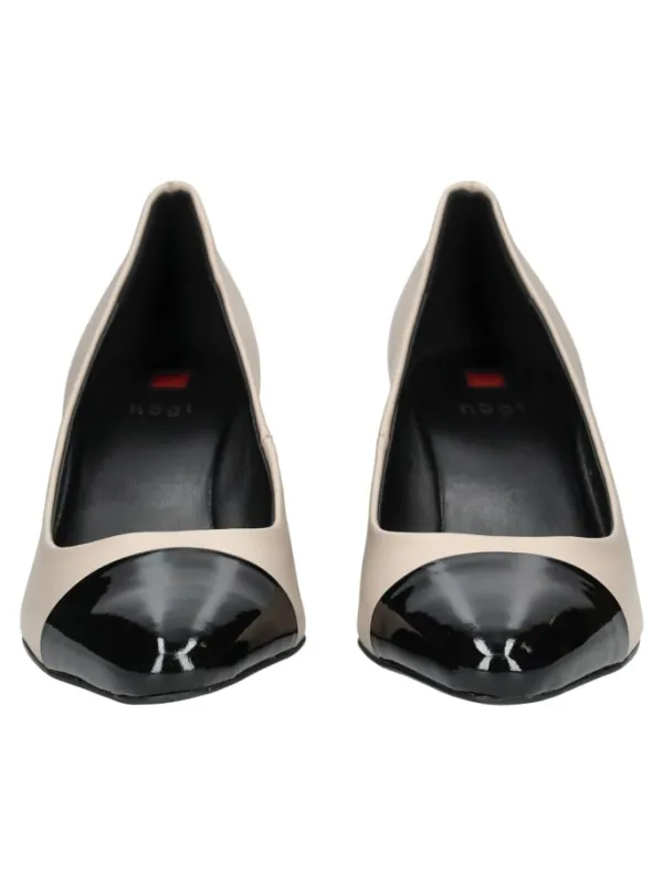 Högl Pumps in Beige/Schwarz Discount
