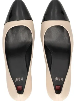 Högl Pumps in Beige/Schwarz Discount