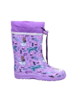 Beck Regenstiefel in lila