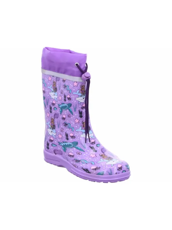 Beck Regenstiefel in lila