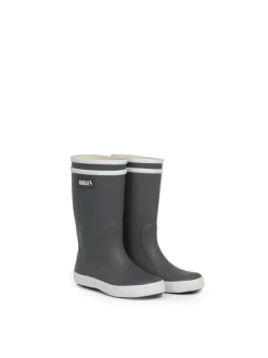 AIGLE Regenstiefel Lolly-Pop 2 in grau/weiß>Damen Gummistiefel|Gummistiefel