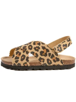 BABUNKERS Family Sandalen in Beige/ Braun Hot