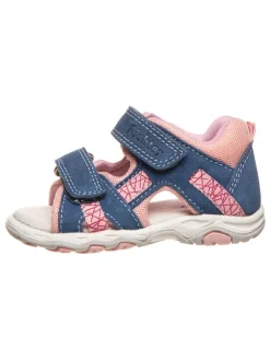 Richter Shoes Sandalen in Blau/ Rosa