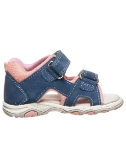 Richter Shoes Sandalen in Blau/ Rosa