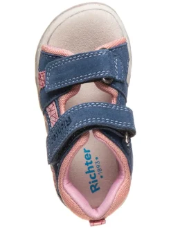 Richter Shoes Sandalen in Blau/ Rosa