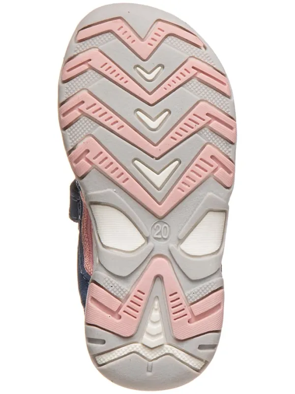 Richter Shoes Sandalen in Blau/ Rosa