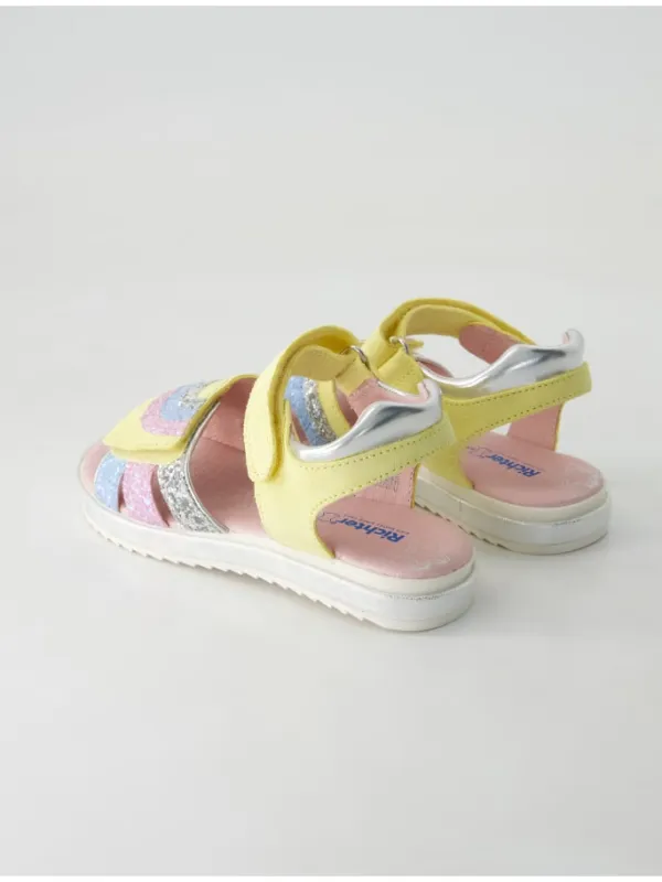 Richter Shoes Sandalen in Gelb Sale