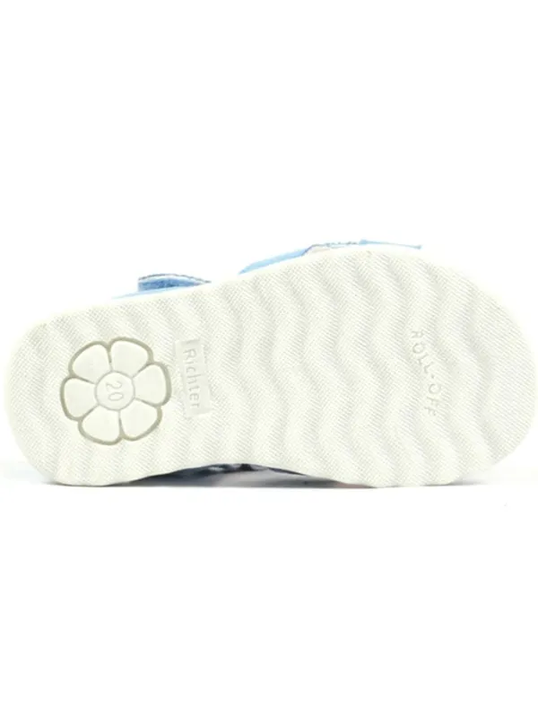 Richter Shoes Sandalen in Hellblau Outlet