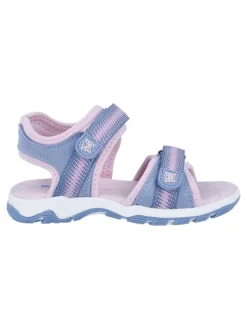 Richter Shoes Sandalen in Hellblau/ Rosa Hot