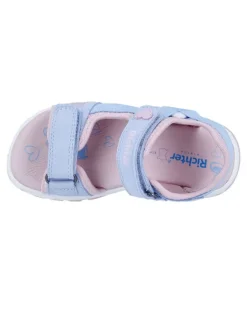Richter Shoes Sandalen in Hellblau/ Rosa><noscript><img width=