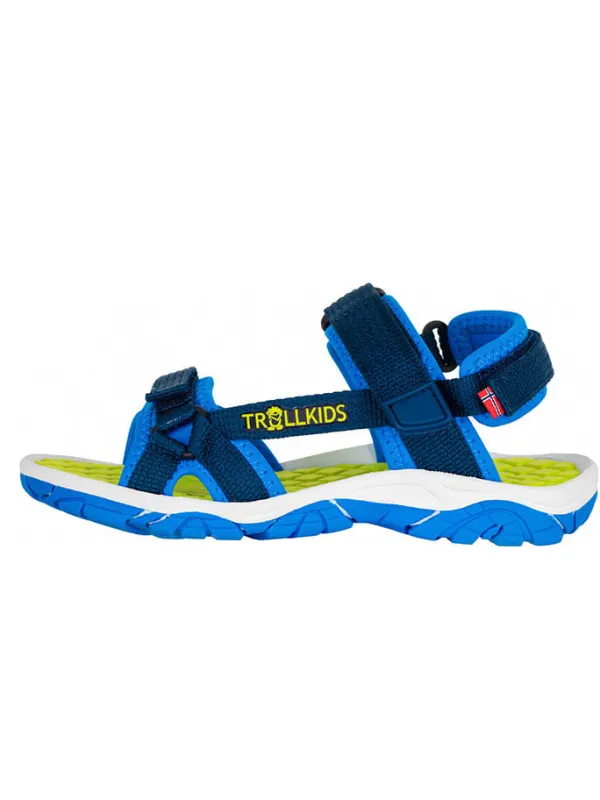 Trollkids Sandalen "Oslofjord" in Dunkelblau Hot