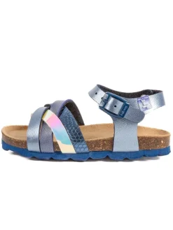 billowy Sandalen "Rosso" in Blau Outlet