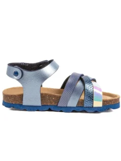 billowy Sandalen "Rosso" in Blau Outlet