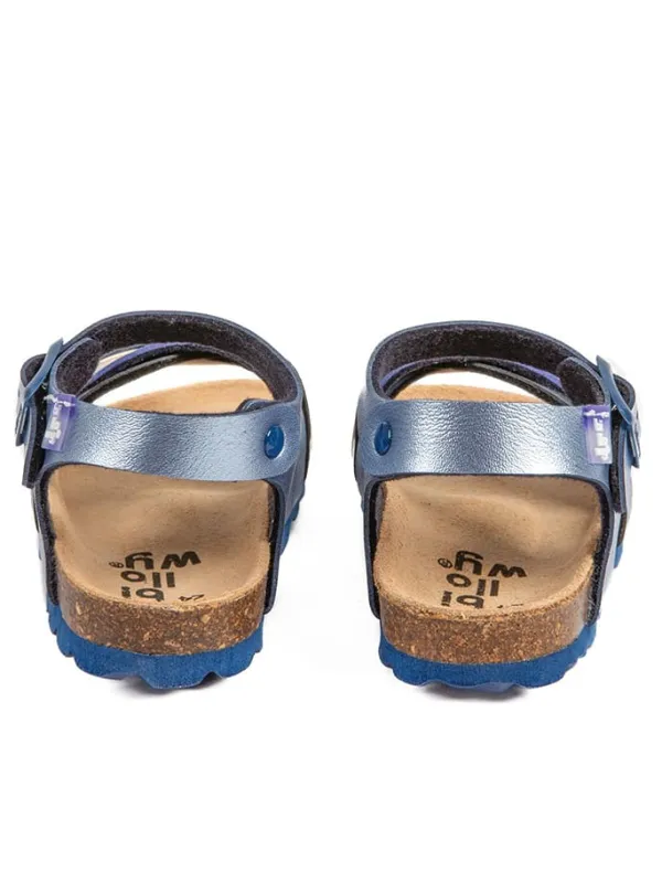 billowy Sandalen "Rosso" in Blau Outlet