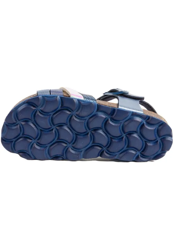 billowy Sandalen "Rosso" in Blau Outlet
