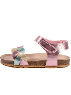 billowy Sandalen "Rosso" in Rosa