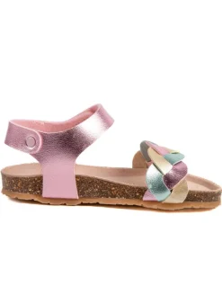 billowy Sandalen "Rosso" in Rosa
