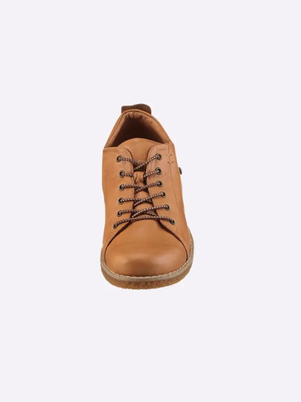 Andrea Conti Schnürer in cognac>Damen Schnürschuhe