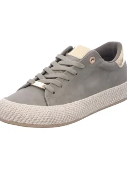 2GO FASHION Schnürhalbschuh in grün Clearance