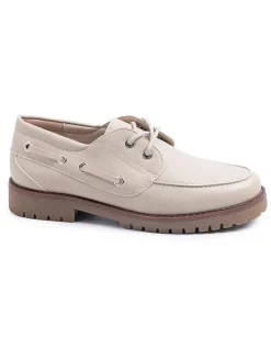 C'M Schnürschuhe in Beige>Damen Schnürschuhe