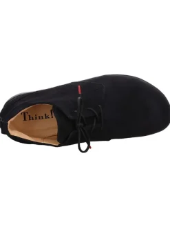 Think! Schnürschuhe in Dunkelblau Clearance