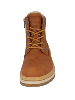 Tom Tailor Schnürstiefel in Braun Online