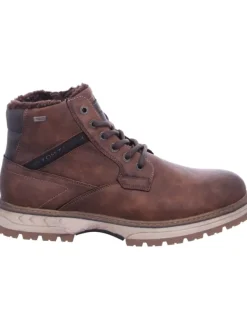 Tom Tailor Schnürstiefel Mit Tex-Membran in braun>Herren Stiefel & Boots