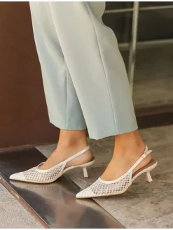 Belucci Slingpumps in Beige>Damen Pumps