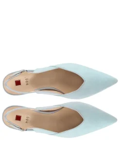 Högl Sling-Pumps "May" in Hellblau New