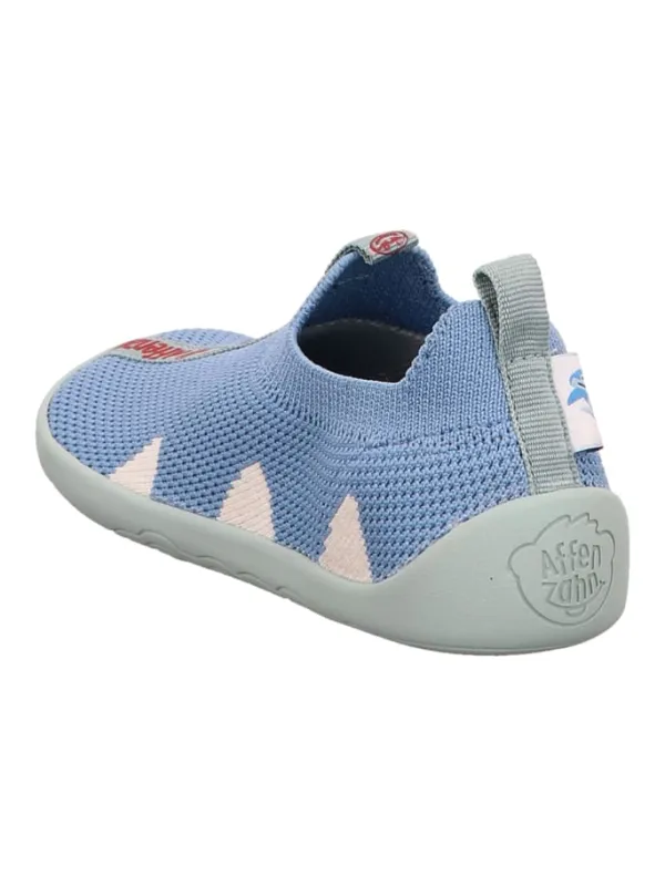 Affenzahn Slipper in Blau>Kinder Halbschuhe·Slipper